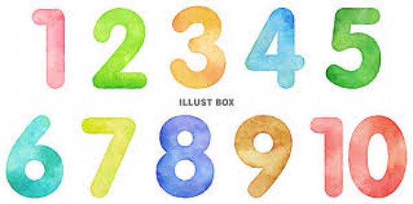 数字の発音　こどもクラス